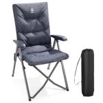 Comfortable Folding Camping Recliner Chair with Adjustable Back