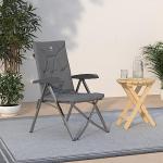 Comfortable Folding Camping Recliner Chair with Adjustable Back
