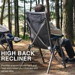 Comfortable Folding Camping Recliner Chair with Adjustable Back
