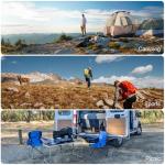 Portable Camping Chair with Drink Holder & Bag