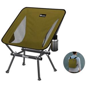 Portable Folding Camping Chair with Side Pocket