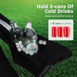 ALPHA CAMP Portable Camping Chair with Cooler and Holder