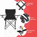 Lightweight Foldable Camp Chairs - 2 Pack
