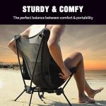 MOON LENCE Ultralight Folding Camping Chairs - 2 Pack