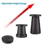 Lightweight Collapsible Stool for Camping & Outdoor Use