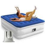 iDOO Queen Air Mattress with Built-in Pump