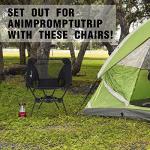 MOON LENCE Ultralight Folding Camping Chairs - 2 Pack