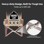Heavy Duty High Back Camping Chair for Adults
