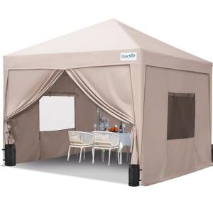 Quictent Waterproof Pop Up Canopy Tent with Sidewalls