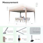 Quictent Waterproof Pop Up Canopy Tent with Sidewalls