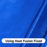Heavy Duty Waterproof Blue Tarps – UV Resistant