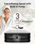 Queen Air Mattress with Built-in Pump & Bag