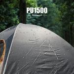 Portable 2-Person Waterproof Camping Tent with Rainfly