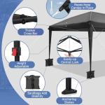 VINGLI 10x20 ft Pop Up Canopy Tent with Sidewalls