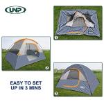 Portable 2-Person Waterproof Camping Tent with Rainfly