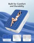 iDOO Queen Air Mattress with Built-in Pump