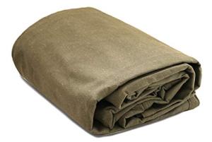 WHITEDUCK Heavy Duty Waterproof Canvas Tarp 6x8