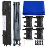 12x12 Portable Pop-Up Canopy Tent with Bags