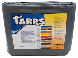 Heavy Duty Silver Tarp - 8ft x 20ft