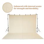 Durable Canvas Drop Cloths – 6x9 Feet, Pack of 2