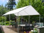 Heavy Duty 10' x 12' White Tarp 10-Mil