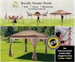 CROWN SHADES 13x13 Pop Up Gazebo Tent