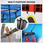 31-Piece Bungee Cord Set with Clips and Ties