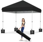 Easy Setup 10x10 Pop Up Canopy Tent with Accessories