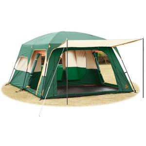 KTT 12-Person Family Cabin Tent with 2 Rooms