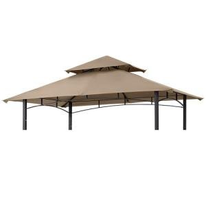 Grill Gazebo Replacement Canopy - Beige