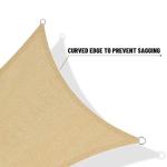 SUNNY GUARD 10' x 13' Rectangle Sun Shade Sail