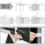 Yaheetech 10x10 ft Waterproof Pop-Up Canopy Tent