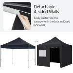 Yaheetech 10x10 ft Waterproof Pop-Up Canopy Tent