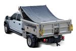 Aluminum Tarp System for Dump Trailers, 7x18 FT
