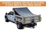 Aluminum Tarp System for Dump Trailers, 7x18 FT
