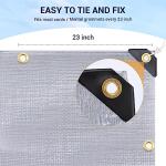 Keten Heavy Duty Waterproof Tarp 12x20 Feet