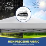 SAILARY 6x6 Pop-up Canopy Tent - Commercial Series
