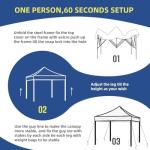 SAILARY 6x6 Pop-up Canopy Tent - Commercial Series