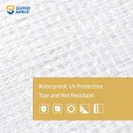 Heavy Duty Waterproof White Tarp 12x20 Feet