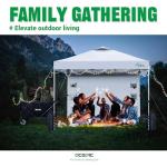 Acepic 10x10 Pop Up Canopy Tent with Sidewall