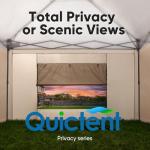 Quictent 10x20 ft Pop-Up Canopy Tent with Sides