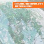 Heavy Duty 8x10 FT Waterproof Clear Tarp