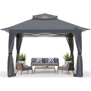 ABCCANOPY 13x13 Instant Outdoor Gazebo with Netting