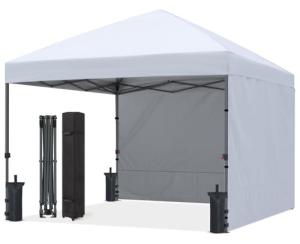 ABCCANOPY 10x10 Pop Up Canopy Tent with Sidewalls