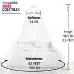 Princess Mosquito Net Canopy Bed Tent – White