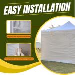 MordenApe 10x10 Pop Up Canopy Tent Sidewalls