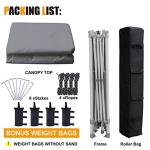 COOSHADE 13x13 Ft Instant Pop-Up Canopy Tent