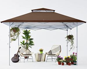 COOSHADE 13x13 Pop Up Canopy Tent - Outdoor Shade
