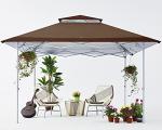 COOSHADE 13x13 Pop Up Canopy Tent - Outdoor Shade