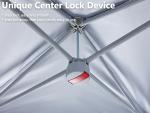 COOSHADE 13x13 Pop Up Canopy Tent - Outdoor Shade